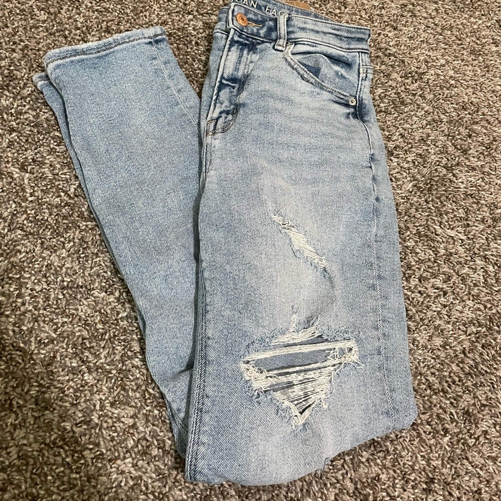 american eagle mom jean